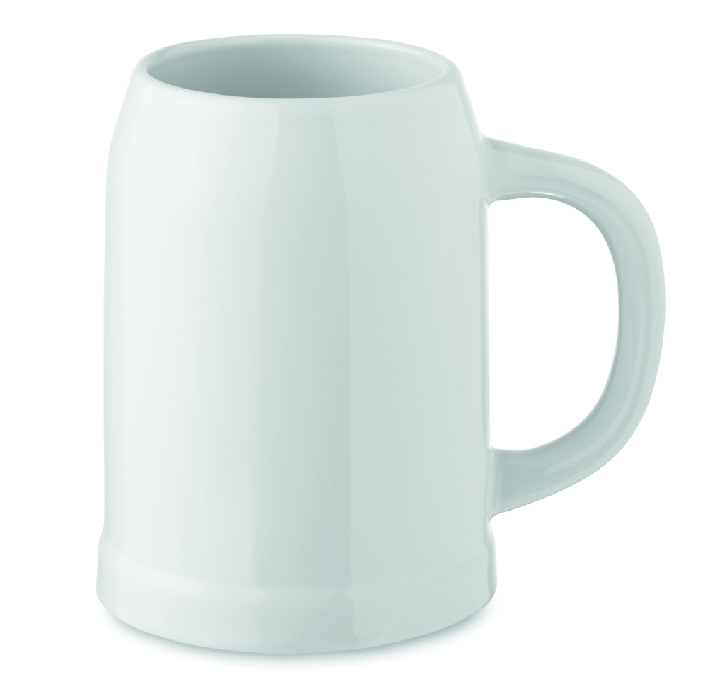Logo trade promotional giveaways image of: Sublimation beer mug 500 ml