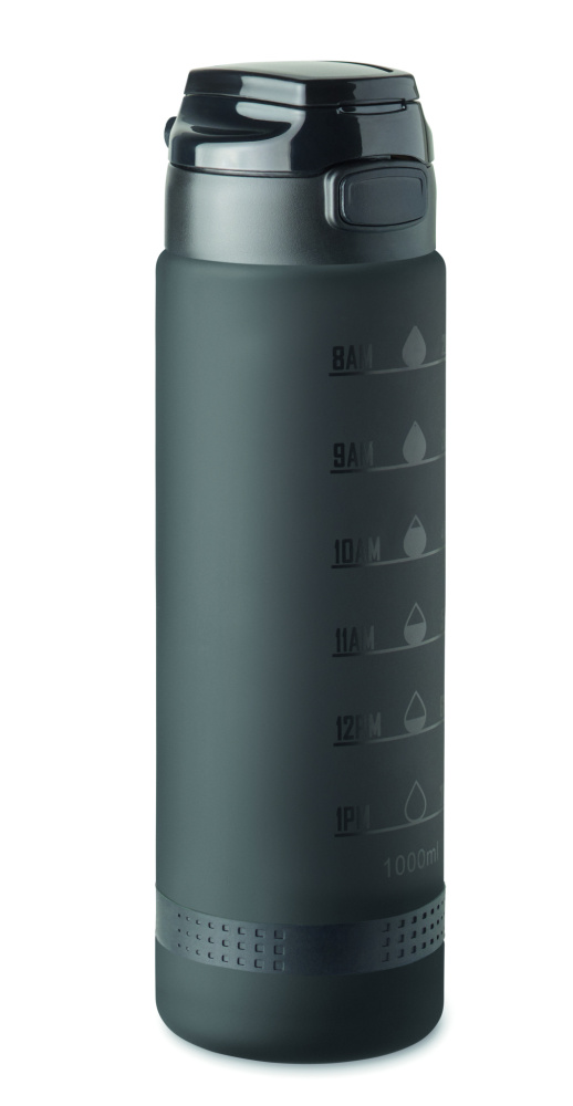 Logotrade advertising products photo of: Sports water bottle RPET 1L