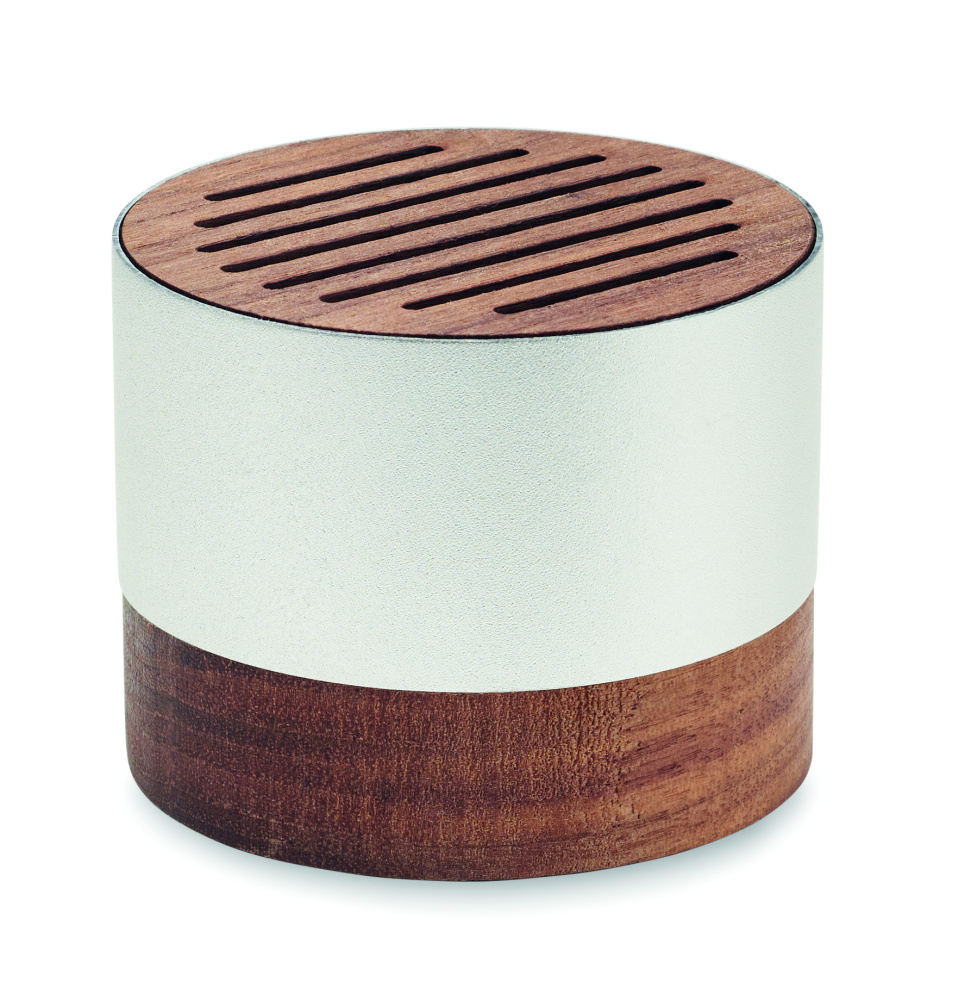 Logo trade promotional products image of: Recycled aluminium speaker