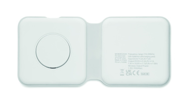 Logo trade corporate gifts picture of: 2 in 1 foldable charger 15W