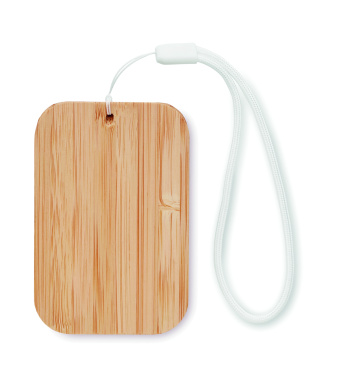 Logotrade corporate gift picture of: 15W wireless charger in bamboo