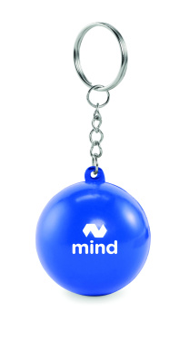 Logo trade advertising product photo of: PU ball shape key ring
