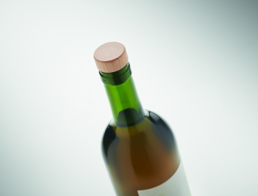 Logotrade corporate gift image of: Beech wood bottle stopper