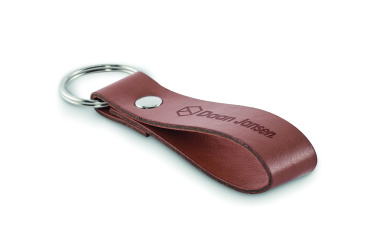 Logotrade business gift image of: PU loop key ring