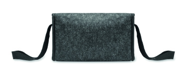 Logo trade promotional giveaways image of: RPET felt cooler bag