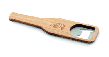 Logotrade promotional merchandise image of: Bamboo bottle opener