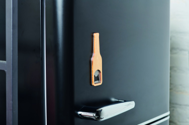 Logo trade corporate gift photo of: Bamboo bottle opener