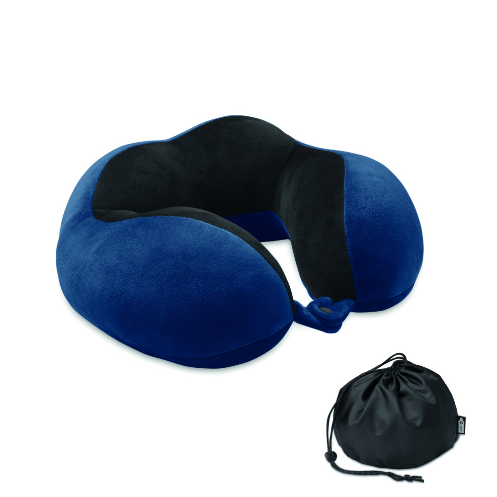 Logo trade promotional gifts picture of: Travel pillow in foam