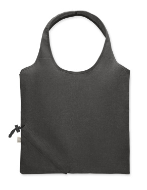 Logo trade promotional giveaways image of: Foldable shopping bag 140 gr/m²