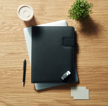 Logo trade promotional products picture of: A4 folder and wireless charger