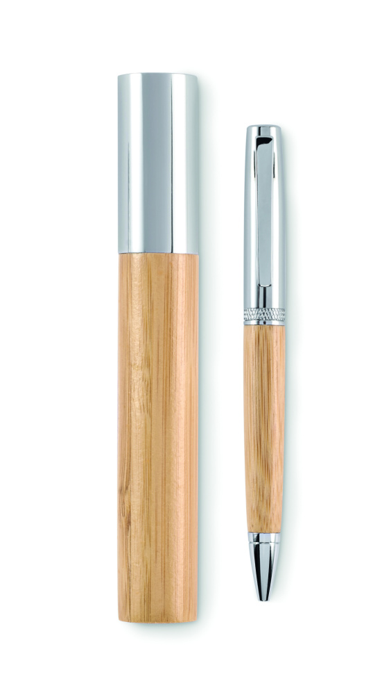 Logo trade promotional gifts picture of: Metal twist ball pen in tube