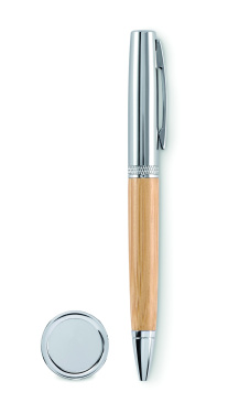 Logo trade promotional giveaways image of: Metal twist ball pen in tube