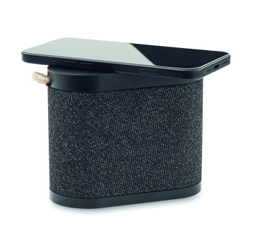 Logotrade promotional products photo of: 15W wireless charger speaker