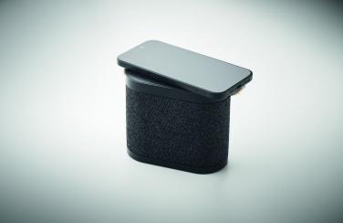 Logo trade advertising product photo of: 15W wireless charger speaker