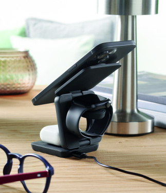 Logotrade promotional gifts photo of: 3in1 foldable charging station