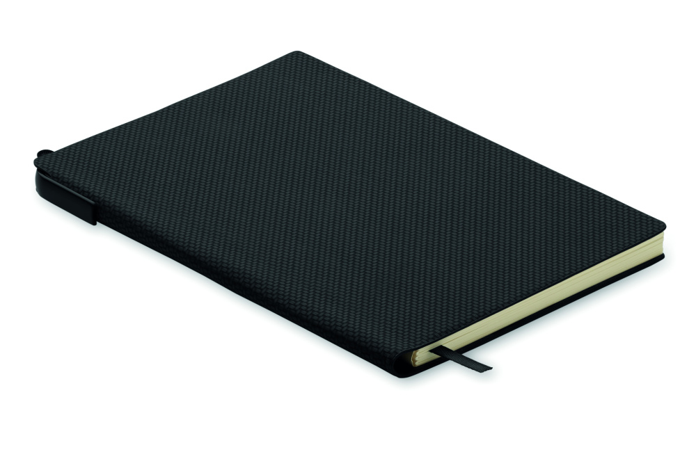 Logo trade promotional giveaway photo of: A5 PU notebook with pen