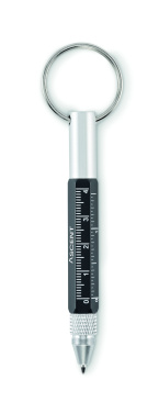 Logotrade promotional product picture of: Key ring with twist action pen