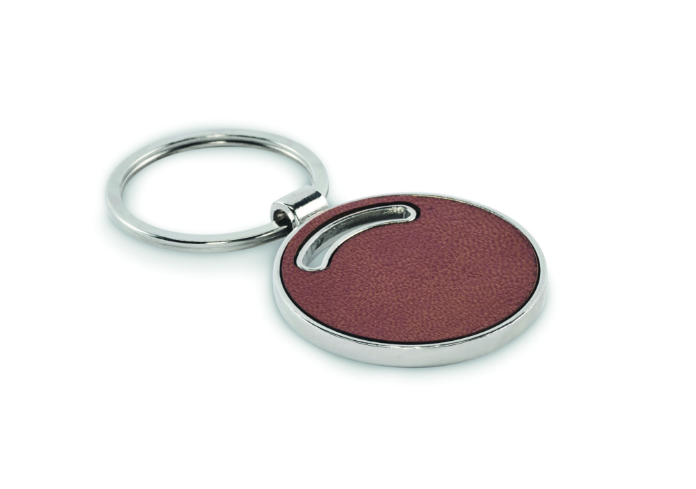 Logo trade promotional products picture of: Round shape key ring