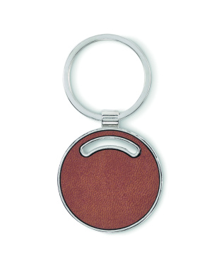 Logo trade corporate gifts picture of: Round shape key ring