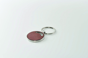 Logo trade business gift photo of: Round shape key ring