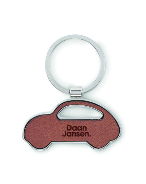 Logo trade promotional gifts picture of: Car shaped key ring