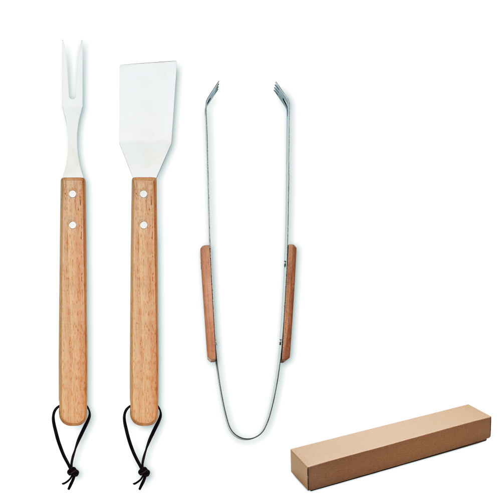 Logotrade promotional products photo of: Oakwood barbecue set