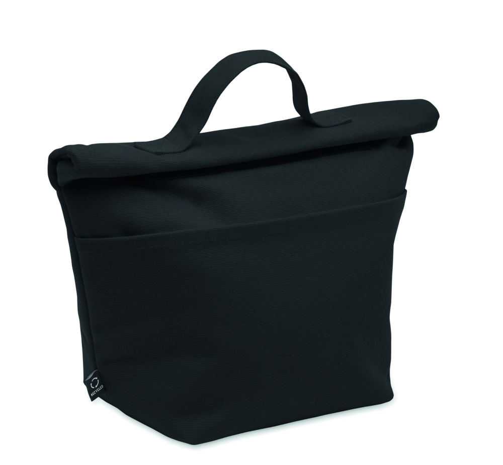 Logo trade promotional merchandise image of: Recycled cotton cooler bag