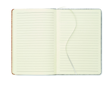 Logo trade promotional product photo of: A5 RPET cork notebook