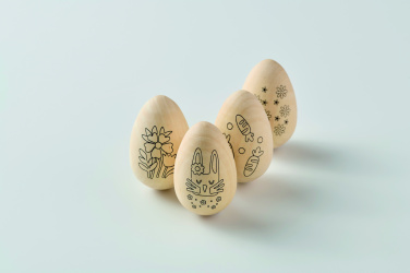 Logotrade corporate gifts photo of: Wooden eggs painting set