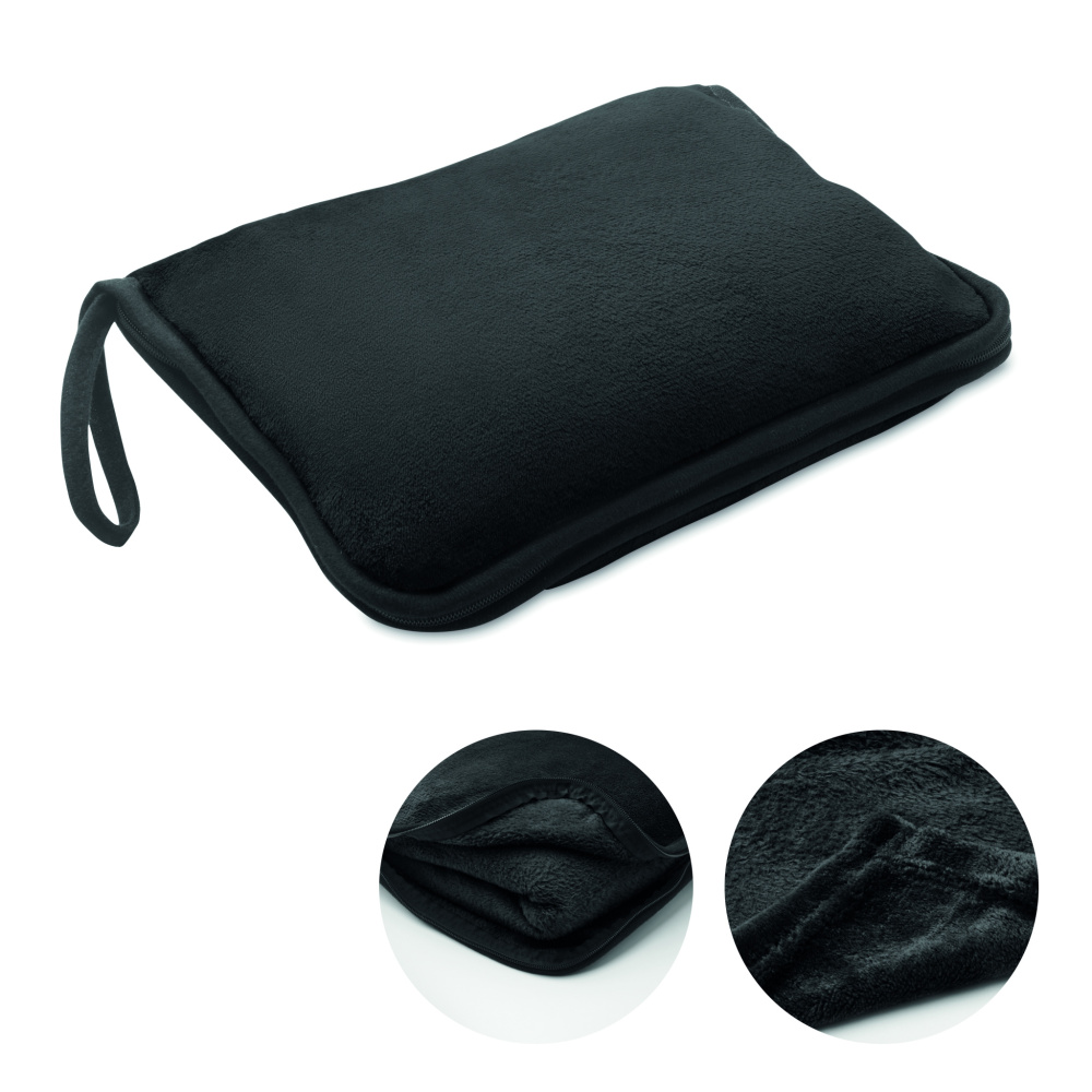 Logotrade corporate gift image of: 2 in 1 travel blanket set