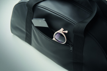 Logo trade promotional gift photo of: Duffle bag soft PU