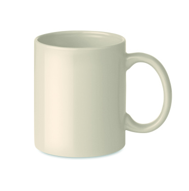 Logo trade promotional products image of: Coloured ceramic mug 300ml