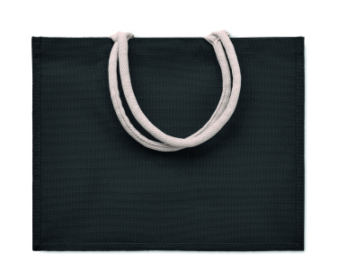 Logotrade promotional giveaway picture of: Jute bag with cotton handle