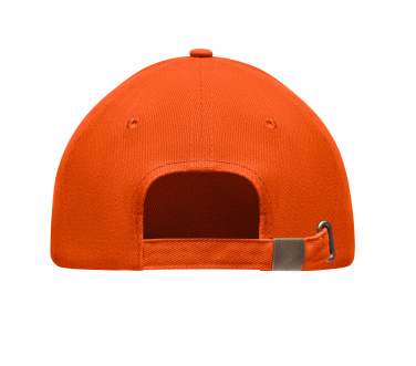 Logo trade promotional giveaways image of: Brushed heavy cotton 6 panel Ba