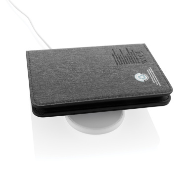 Logo trade promotional merchandise image of: Trackmate RCS rpolyester passport holder worldwide locating