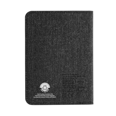 Logo trade business gifts image of: Trackmate RCS rpolyester passport holder worldwide locating