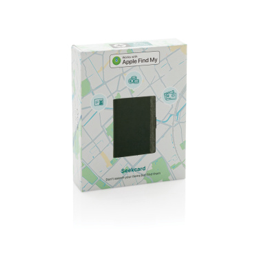 Logotrade promotional item picture of: Seekcard RCS rpolyester card wallet with worldwide locating