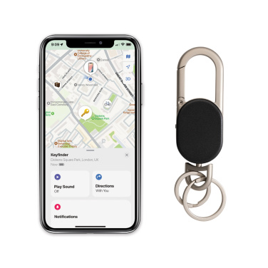 Logotrade business gifts photo of: Keyfinder keychain with worldwide locating and USB C