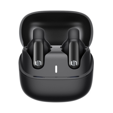 Logo trade promotional gifts image of: Urban Vitamin Long Beach ENC rplastic wireless earbuds
