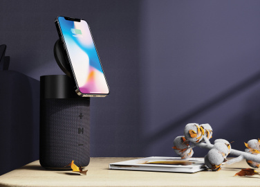 Logotrade advertising product image of: Urban Vitamin Anaheim RCS recycled 10W speaker 15W charger