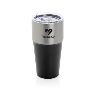 Logotrade corporate gift picture of: Fluid RCS certified recycled steel tumbler 500ml