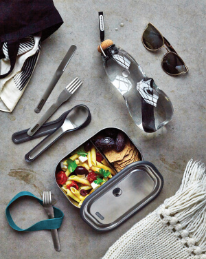 Logo trade corporate gifts image of: Black+Blum Cutlery Set