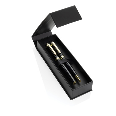 Logotrade corporate gift image of: Swiss Peak Luca RCS recycled brass deluxe pen set