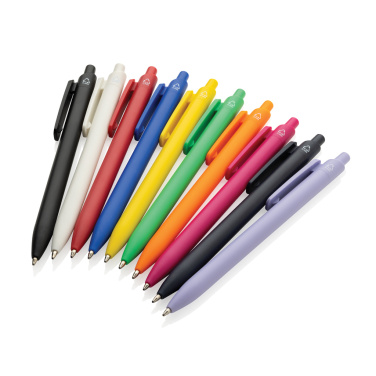 Logotrade promotional product picture of: Bolt GRS certified R-ABS pen