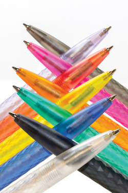 Logotrade corporate gift image of: X3 GRS recycled PC plastic pen frosted