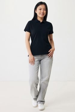 Logo trade promotional products image of: Iqoniq Yosemite women recycled cotton pique polo
