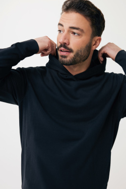 Logotrade advertising product picture of: Iqoniq Yengo recycled cotton hoodie with sidepockets