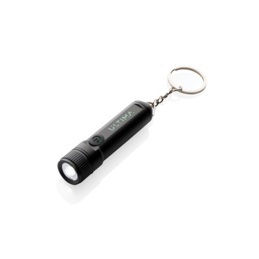 Logotrade promotional merchandise image of: Gear X rechargeable ultra bright keychain torch