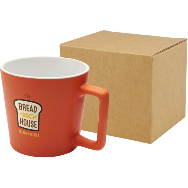 Logo trade promotional product photo of: Cali 370 ml ceramic mug with matt finish
