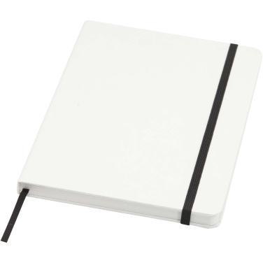 Logotrade promotional item picture of: Holm A5 stone paper hard cover notebook with lined pages